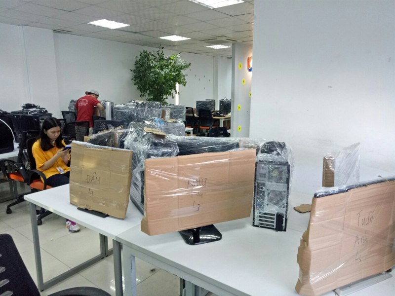 Chuyển văn phòng nhớ lập danh sách vật dụng cần chuyển