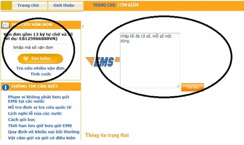 Hướng dẫn tra cước phí của vận đơn